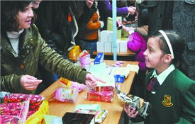 關(guān)于校園慈善義賣的英語作文