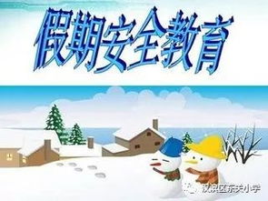 兩大,寒假,安全教育,小學(xué)生