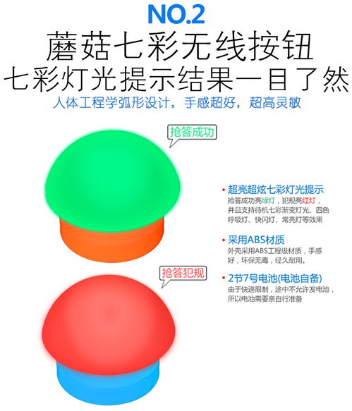 搶答器注意事項(xiàng)