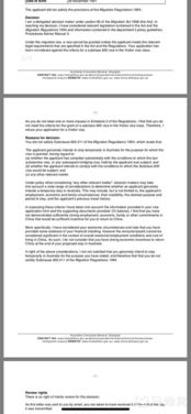 澳洲簽證電調注意事項