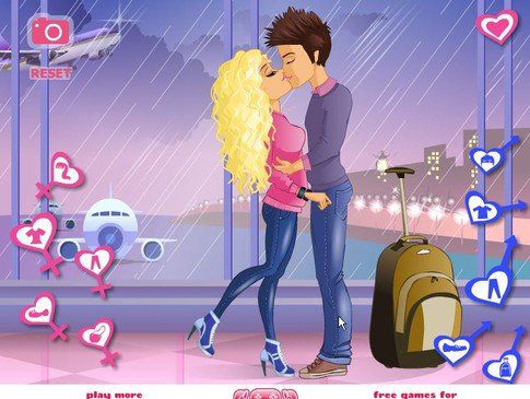 不說再見 來個吻別就好