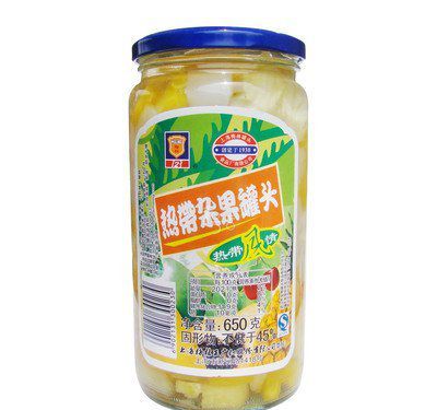 泡在罐頭瓶里的方便面，充滿了愛！