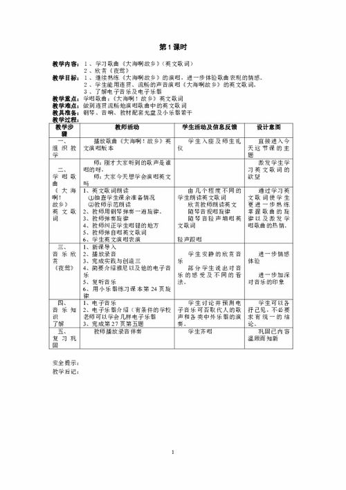 人音版八級上冊音樂基礎(chǔ)知識