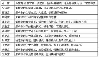 紫薇斗數基礎知識