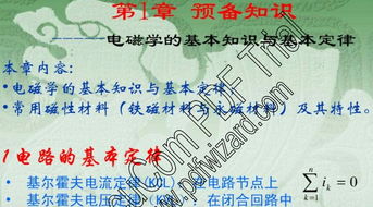 電磁學(xué)的基礎(chǔ)知識