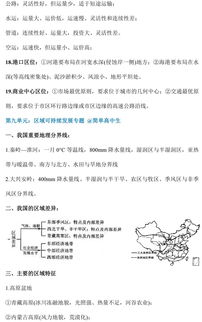 選擇題,基礎知識,高中地理