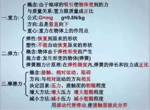 物理初中2基礎(chǔ)知識