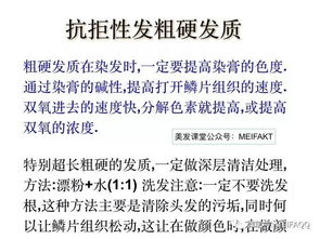 染發(fā)基礎(chǔ)理論知識初級