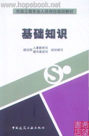基礎(chǔ)知識(shí)(市政工程專業(yè)人員崗位培訓(xùn)教材)電子書