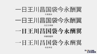 字體的基礎(chǔ)知識