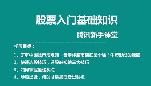 股市入門基礎知識培訓