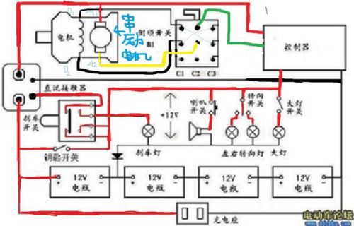 農(nóng)用三輪車(chē)電路,時(shí)風(fēng)農(nóng)用三輪車(chē)電路,農(nóng)用三輪車(chē)電路實(shí)物圖
