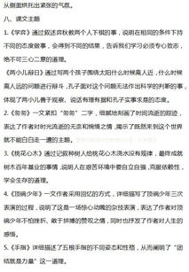 人教版六級(jí)下冊(cè)基礎(chǔ)知識(shí)題